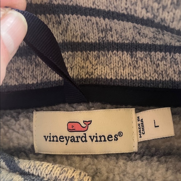 Vineyard Vines Blue and White Striped Vest - Picture 4 of 4